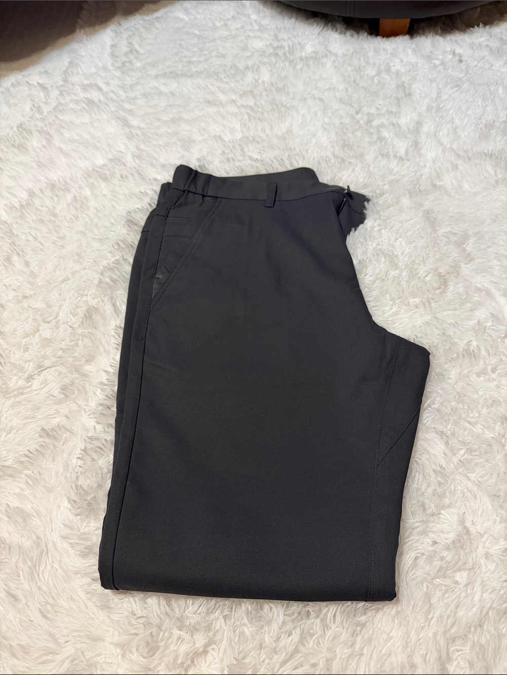 Men's Black Dress Pants - Classic Tailored Trousers